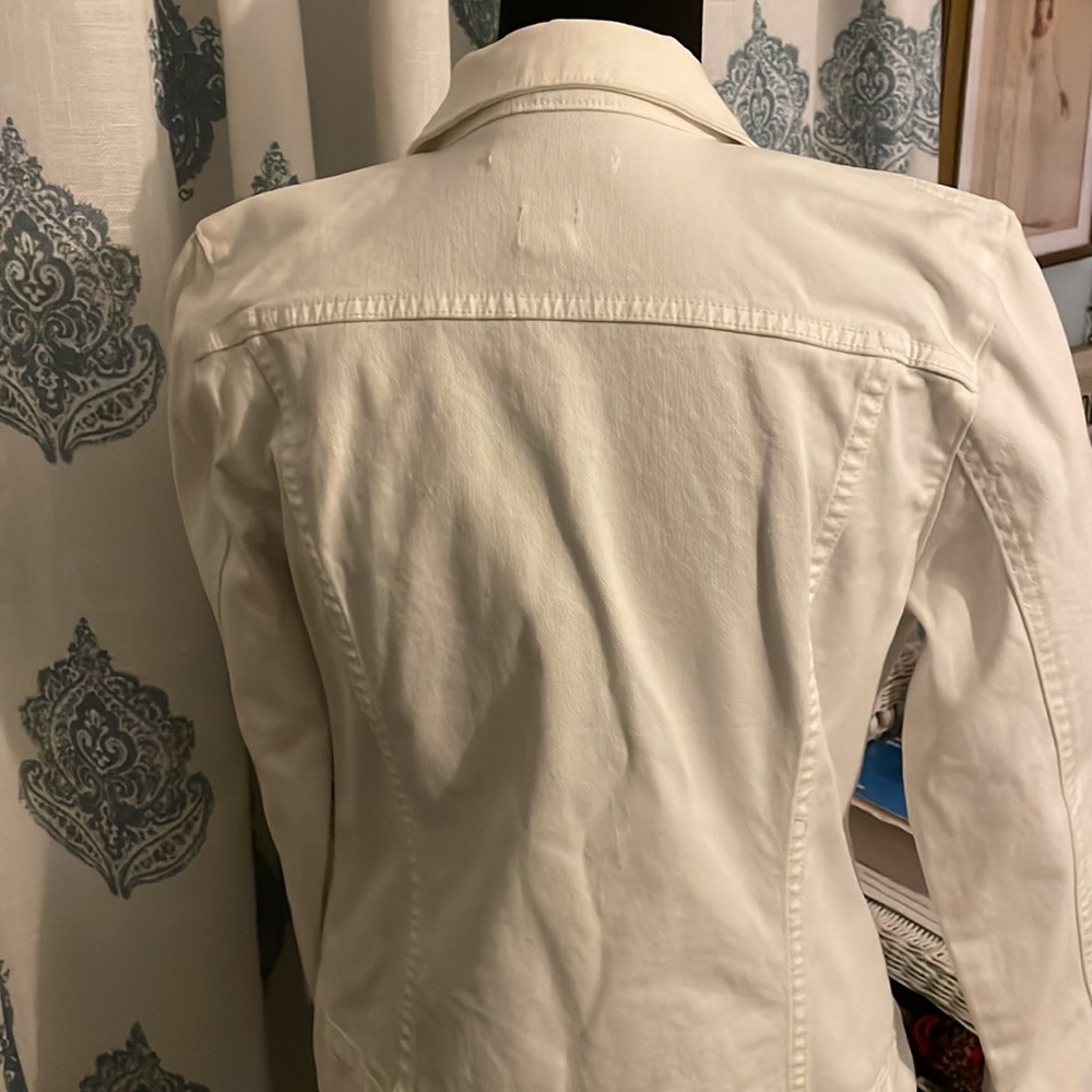 Gap White Denim Jacket - image 4